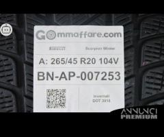 4 pneumatici pirelli 265/45 295/40 r20 ap7253