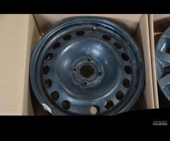 4 cerchi ferro opel adam corsa r16 ft1894 - 2