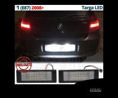 PLACCHETTE Luci TARGA LED per Bmw Serie 1 E87