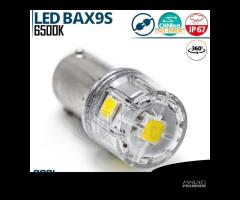 Lampadina LED BAX9S H6W Luce Bianca NO Error