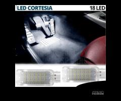 Luci LED Abitacolo per BMW SERIE 5 F10 F11 Bianche