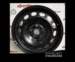 4 cerchi ferro a3 vw golf r16 ft3192 - 1