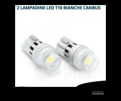 Lampadine LED T10 W5W CANbus Luci interne 6500K