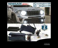 Kit Full LED H4 per JEEP RENEGADE Restyling CANbus