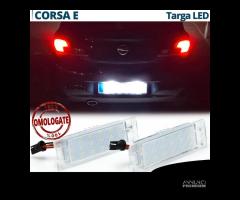 Placchette Luci Targa LED per OPEL CORSA E 14-19