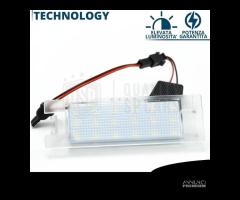 Luci Targa LED FIAT CINQUECENTO 91-98 Placchette - 6