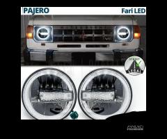 FARI LED Angel Per MITSUBISHI PAJERO MK1 OMOLOGATI