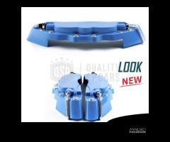 2 Cover COPRI PINZE Freni Auto BLU Tuning 24CM - 9