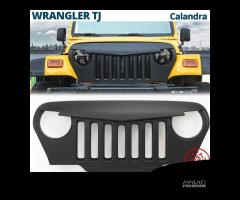 CALANDRA Griglia PER Jeep WRANGLER TJ NERO Opaco