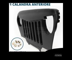 CALANDRA Griglia PER Jeep WRANGLER TJ NERO Opaco