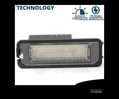 Luci Targa LED per VW Bora CANbus Bianco Ghiaccio - 6