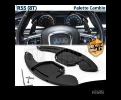 PALETTE Cambio PER AUDI A5 RS5 8T Leve Paddle Nere