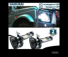 KIT LED H4 per SUZUKI SAMURAI Luci Bianche CANbus