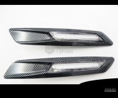 FRECCE LED Laterali per Bmw X1 E84 CANBUS Carbonio