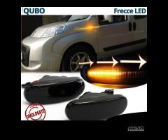 Frecce LED Dinamiche per Fiat QUBO Laterali Nere