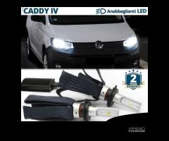 Kit Lampade FULL LED H7 PER Vw CADDY 4 8000L 6500K