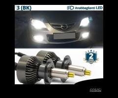 Lampade LED H7 per Mazda 3 BK FARI LENTICOLARI 90W