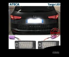 Luci TARGA LED per Seat ATECA Luce Bianco Ghiaccio