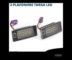 Luci TARGA LED per Seat ATECA Luce Bianco Ghiaccio