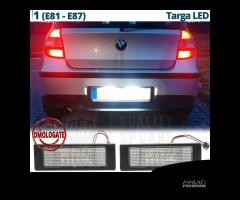 Placchette Luci Targa Full LED BMW Serie 1 E81 E87