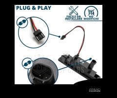 Placchette Luci Targa Full LED BMW Serie 1 E81 E87