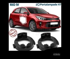 ADATTATORI KIA RIO 4 montaggio LED H7 Portalampada