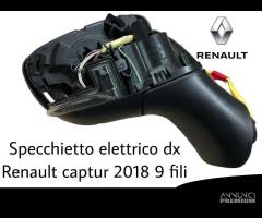 SPECCHIETTO RETROVISORE DESTRO RENAULT Captur Seri - 1