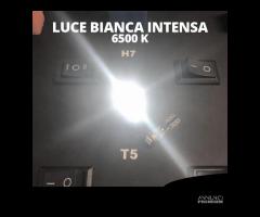 10 Lampadine LED T5 BIANCHE Cruscotto Luci Quadro