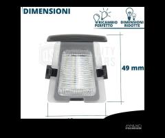 Luci TARGA LED PER Jeep Wrangler JK CANbus 6500K - 8