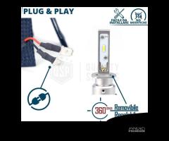 Kit Luci LED H1 per Fari LANCIA MUSA 04-07 CANbus - 6