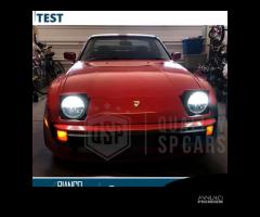 FARI LED 7'' PER PORSCHE 924 944 Bianco Ghiaccio