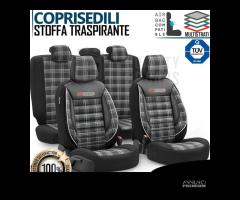 COPRISEDILI Auto Universali GTI Sport Pelle Tessut