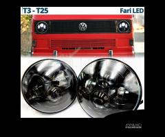 FARI LED Anteriori PER VW Transporter T3 T25 6500K