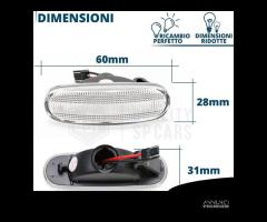 2 Frecce LED Dinamiche per Fiat PUNTO EVO Canbus - 8