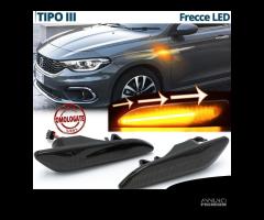 Frecce LED Dinamiche per Fiat Tipo 3 Laterali Nere