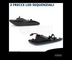 Frecce LED Dinamiche per Fiat Tipo 3 Laterali Nere