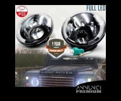 Coppia Fari LED LAND ROVER DEFENDER H4 OMOLOGATO