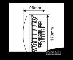 Coppia Fari LED LAND ROVER DEFENDER H4 OMOLOGATO - 8