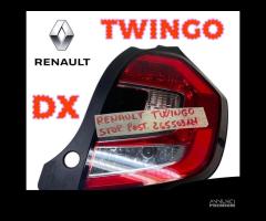 STOP FANALE POSTERIORE DESTRO RENAULT Twingo III s