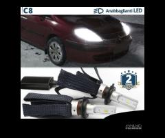 Kit LED H7 CANbus per Citroen C8 Luci 6500K 8000LM