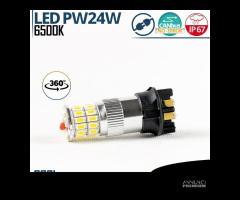 1 Lampadina LED PW24W Canbus Luce Bianco Ghiaccio