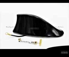 ANTENNA PINNA SQUALO PER BMW SERIE 6 7 8 Nera - 6