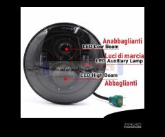 Coppia FARI 7\" FULL LED PER Suzuki Jimny Omologati