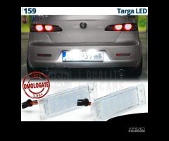 Luci Targa LED per Alfa Romeo 159 Placchette CANbu