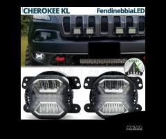 Fendinebbia LED DRL per Jeep CHEROKEE KL OMOLOGATI