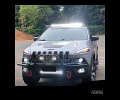 Fendinebbia LED DRL per Jeep CHEROKEE KL OMOLOGATI - 10