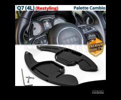 PALETTE Cambio Volante per AUDI Q7 4L Paddle Nere