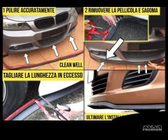 SPOILER per Bmw Serie 4 SOTTO PARAURTI Nero Tuning - 7