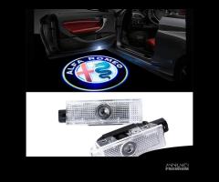 Proiettori Led Logo Alfa Romeo 166 Luci sottoporta