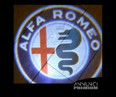 Proiettori Led Logo Alfa Romeo 166 Luci sottoporta - 6